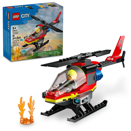 Lego 60411 Fire Rescue Helicopter