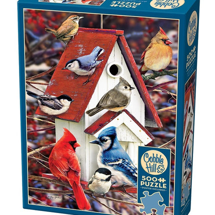 C-t 500 cobble hill winter birdhouse