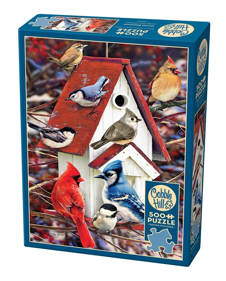 C-t 500 cobble hill winter birdhouse