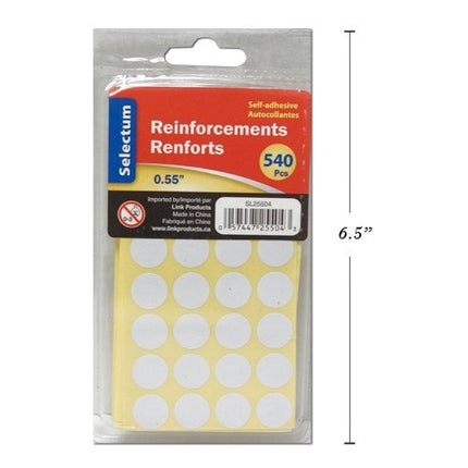 Renforts selectum 540pcs