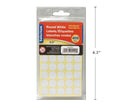 White round self-adhesive labels 1/2