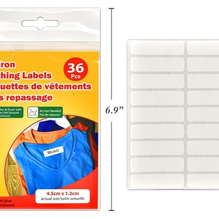 Éti. vêtements sans repassage