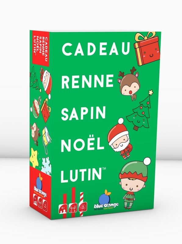 Cadeau, renne, sapin, noël, lutin - jeu 8+