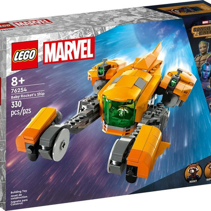 Lego marvel 76254 baby rocket's ship 8+ | 330pcs