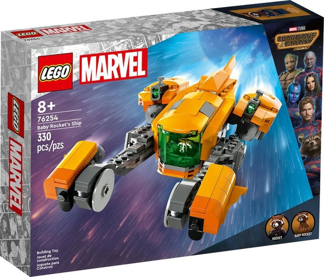 Lego marvel 76254 baby rocket's ship 8+ | 330pcs