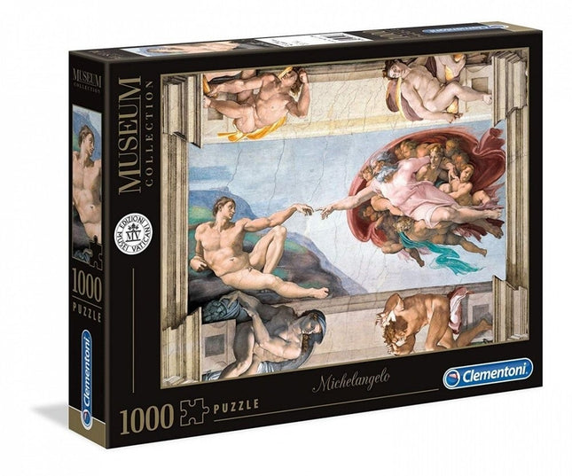 Ct 1000 clementoni michelangelo: the creation of man