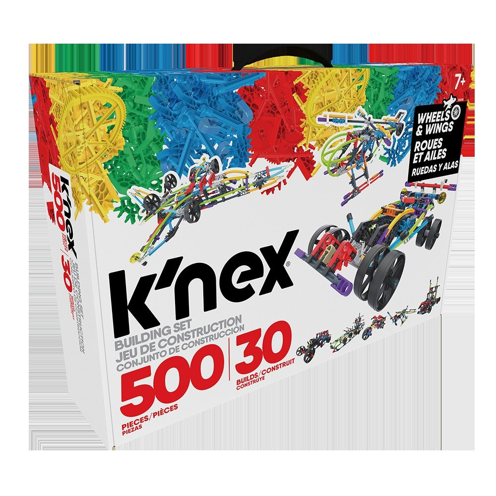 K'nex building set 500 pcs wheels and wings