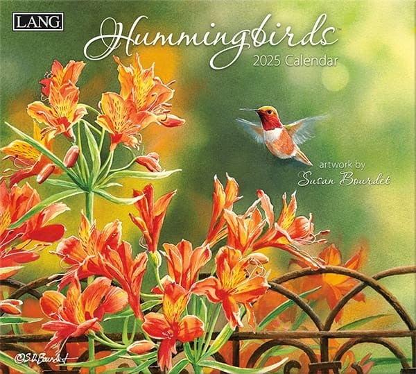 Calendrier lang 2025 hummingbirds