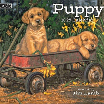 Calendrier lang 2025 puppy