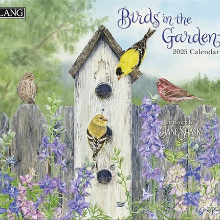 Calendrier lang 2025 birds in the garden