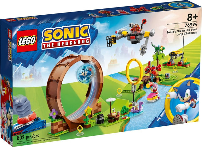 Lego 76994 sonic's green hill zone loop challenge