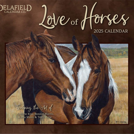 Calendrier delafield 2025 - love of horses