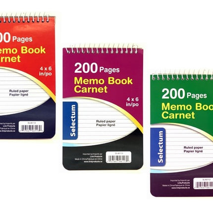 Calepin 200 pages ass