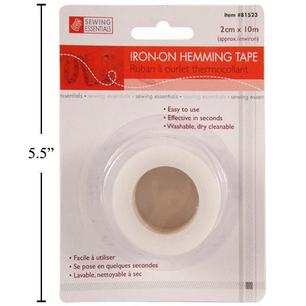 Ruban à ourlet thermocollant 2cmx10m