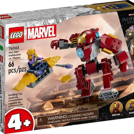 Lego marvel 76263 iron man hulkbuster vs thanos 4+ 66 pcs