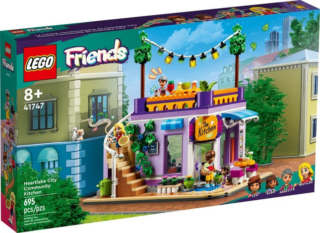 Lego friends 41747 heartlake city community kitchen 8+ 695 pcs