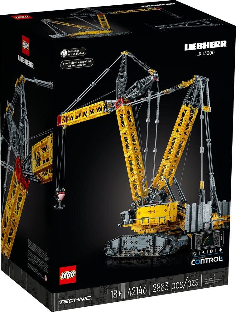 Lego technic 42146 liebherr lr 13000 crane | 18+ | 2883 pcs