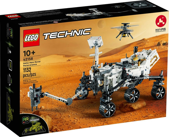 Lego technic 42158 nasa mars rover perseverance 1132 pcs 10+