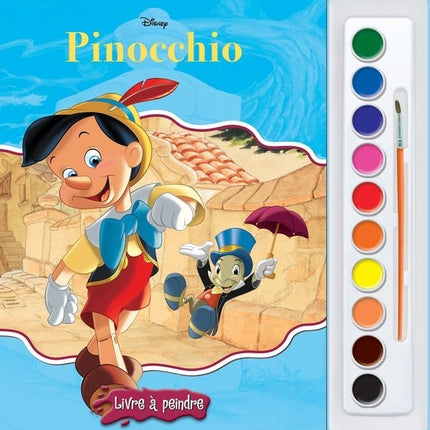 Pinocchio - book to paint