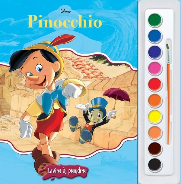 Pinocchio - book to paint