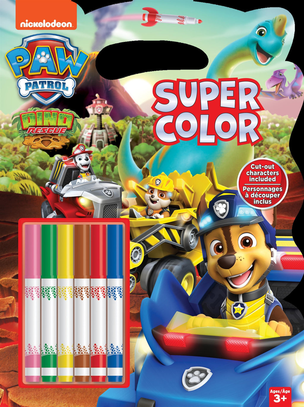 Paw Patrol - Dino Rescue - Super Color - 3+