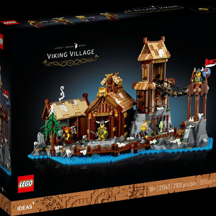 Lego ideas 21343 viking village 18+ | 2103 pcs