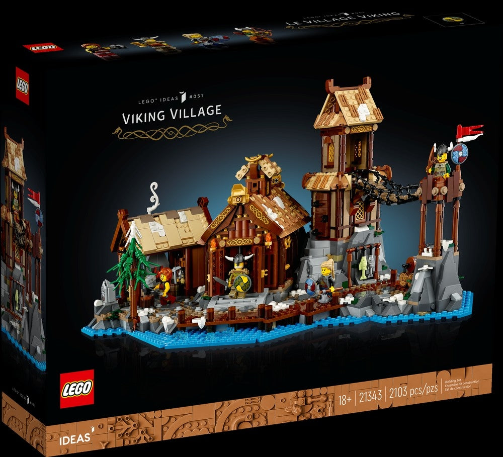 Lego ideas 21343 viking village 18+ | 2103 pcs