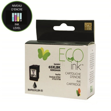 Cartouche encre hp65xl noir eco-ink