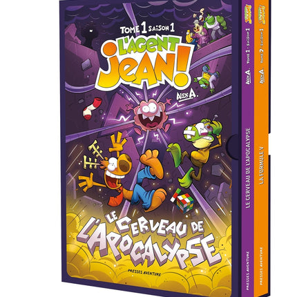 Box set - Agent Jean - season 1 - volumes 1 and 2