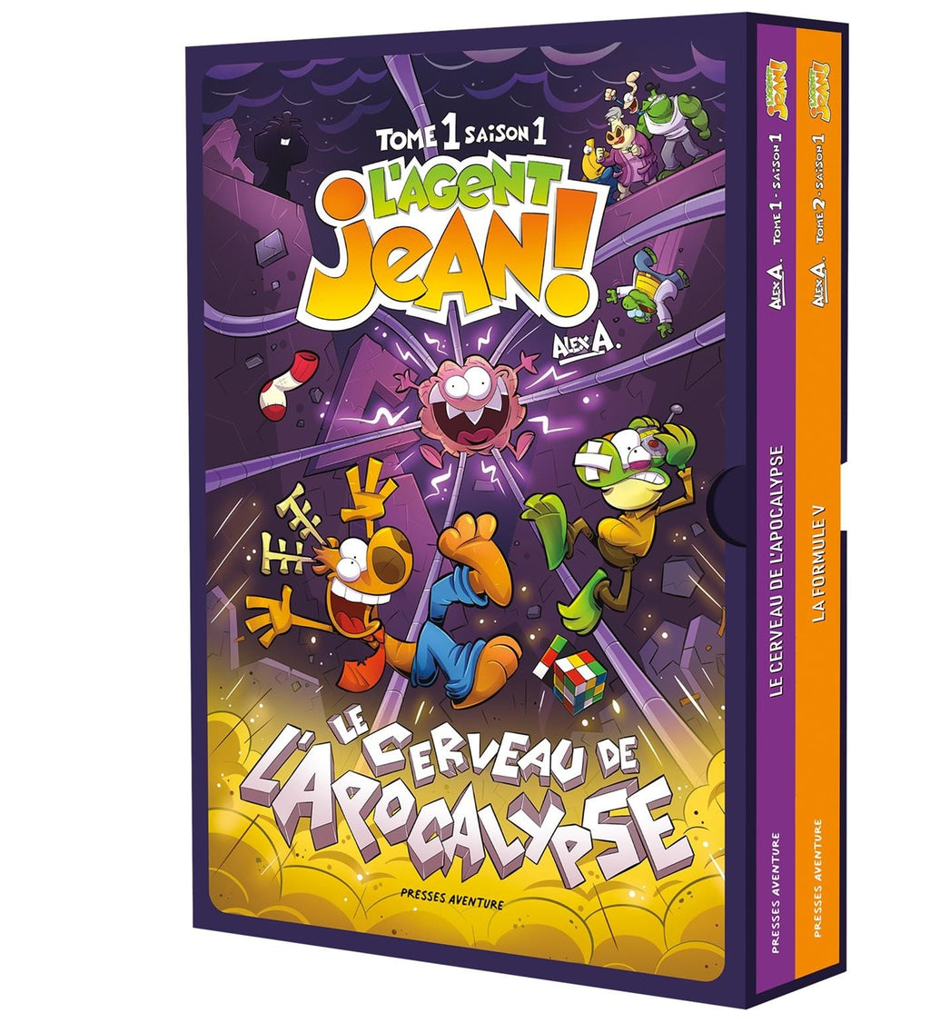 Box set - Agent Jean - season 1 - volumes 1 and 2