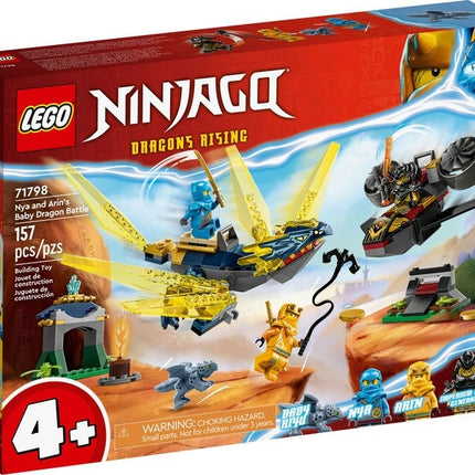 Lego ninjago 71798 nya and arin's baby dragon battle 4+