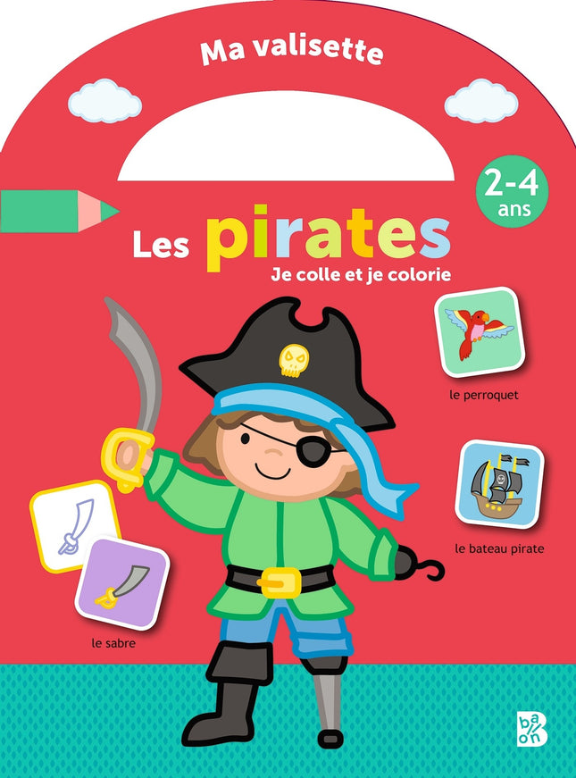 My suitcase 2-4 years - pirates