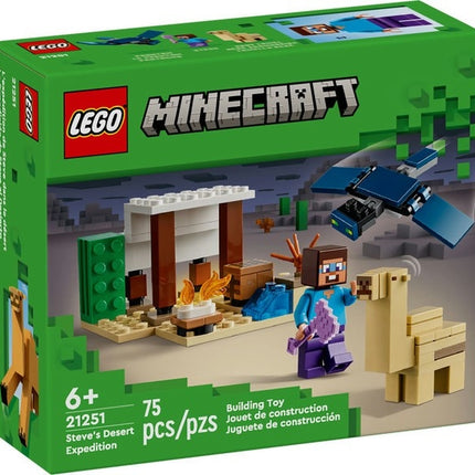 Lego minecraft 21251 steve's desert expedition