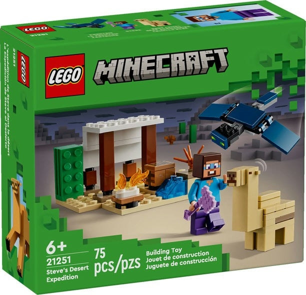 Lego minecraft 21251 steve's desert expedition