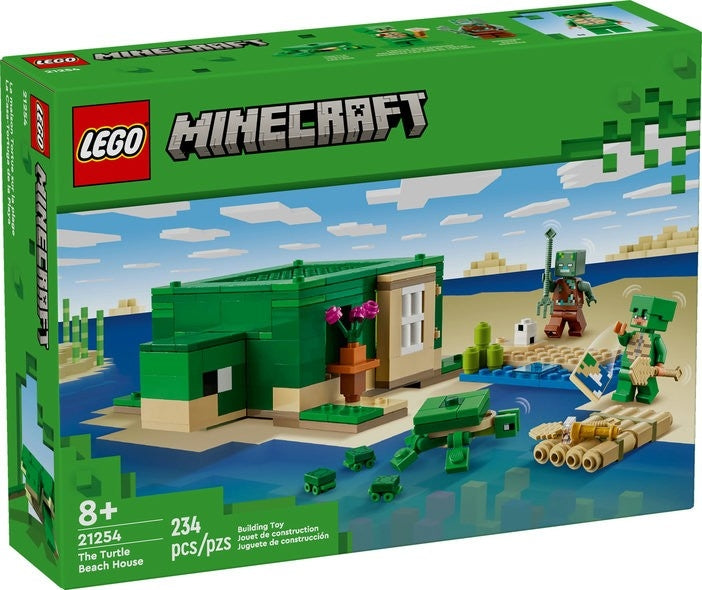 Lego minecraft 21254 the turtle beach house