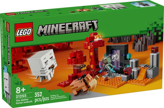 Lego minecraft 21255 the nether portal ambush