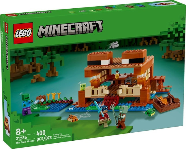 Lego minecraft 21256 the frog house