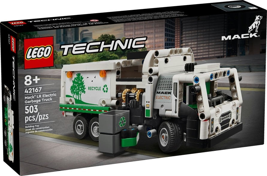 Lego technic 42167 mack® lr electric garbage truck