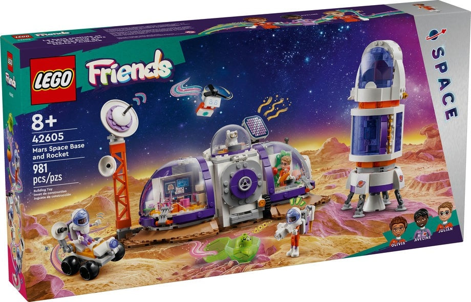 Lego friends 42605 mars space base and rocket