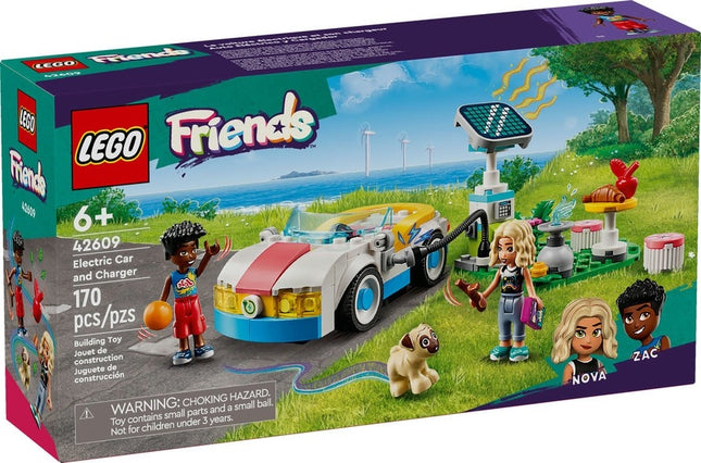 Lego friends 42609 electric car and charger