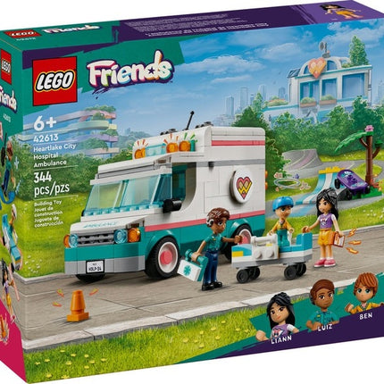 Lego friends 42613 heartlake city hospital ambulance