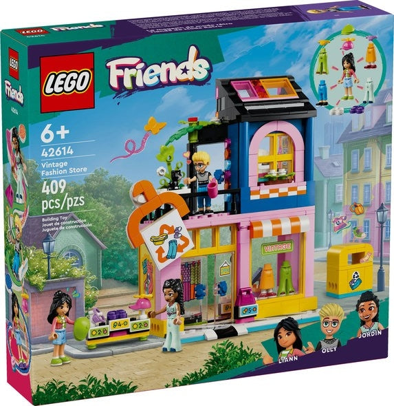 Lego friends 42614 vintage fashion store