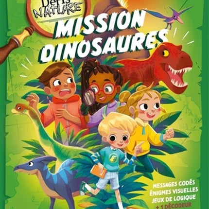 Nature challenge puzzles - dinosaur mission