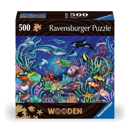 C-t en bois 500 mrx sous la mer - ravensburger