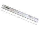 Regle plastique 12po clair