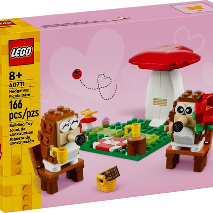 Ensemble de jeu d’animaux LEGO® Le pique-nique des hérissons 40711