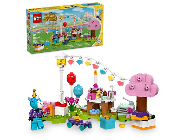 Lego 77046 julian's birthday party animal crossing