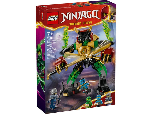 Lego 71817 Ninjago Lloyd's Elemental Power Mech