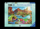 Puzzle 1500 pcs canyon camping wanderlust