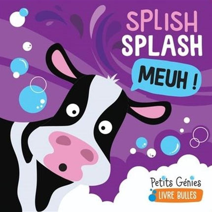 Splish splash moo!